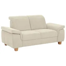 Home Affaire 2-Sitzer HOME AFFAIRE "Dalia", beige (creme), B:173cm T:96cm, Luxus-Microfaser Florence (100% Polyester);Luxus-Microfaser weich (90% Polyester, 10% Polyamid);Webstoff (100% Polyester), Sofas, mit Federkernpolsterung, wahlweise auch mit