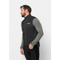 Jack Wolfskin Morobbia Wind Vest M Weste - Black - 2XL