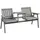 Outsunny 152 x 70 x 83 cm Grau