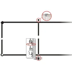 Abdeckklammern für Endlos-Boards MAULpro