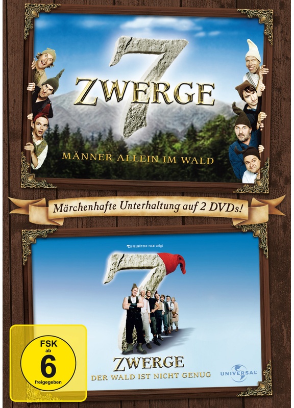 7 Zwerge - Männer Allein Im Wald / 7 Zwerge - Der Wald Ist Nicht Genug (DVD)