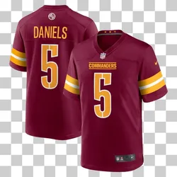 Footballtrikot NIKE "Nike Trikot Washington Commanders Nike Home Daniels 5", Herren, Gr. S, rot, 100% Polyester, Trikots