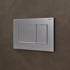 Geberit Sigma30 Betätigungsplatte für 2-Mengen-Spülung mattchrom-lackiert/hochglanz-verchromt 115.883.JQ.1