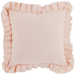 Zierkissen Rüschen in Rosa ca. 45x45cm