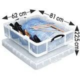 Really Useful Box Aufbewahrungsbox 81 x 62 x 22,5 cm 1-tlg. transparent