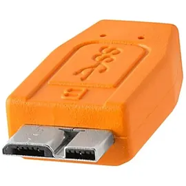 Tether Tools USB-C auf Micro-B 4,6 m Orange
