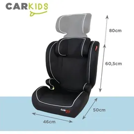 Carkids 4310030 Kindersitz schwarz/weiß