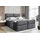 altdecor Boxspringbett BOXI3-Z KING - 160x200 - H3/H4 - Dunkelgrau