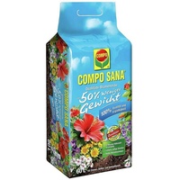 Compo Sana Qualitäts-Blumenerde 50% weniger Gewicht 60 l