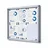 Showdown Showdown® Displays Schaukasten SL B1 silber 6x DIN A4 72,0 x 5,9 x 67,5 cm, 1 St.