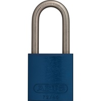 ABUS Vorhängeschloss 72/40-72IB/40 TITALIUM Größe: 72IB/40HB40|Farbe: blau