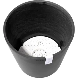 Ecopots Amsterdam Ø 40 x 35 cm dunkelgrau