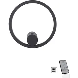 LED Wandleuchte anthrazit dimmbar per Fernbedienung Memoryfunktion