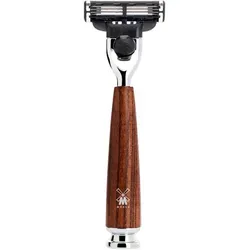 MÜHLE RYTMO 3-Klingen-Rasierer Esche gedämpft