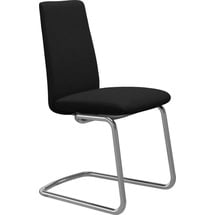 Stressless Stressless® Polsterstuhl »Laurel«, Microfaser DINAMICA, Low Back, Größe M, mit Beinen aus Stahl in Chrom glänzend,