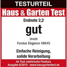 Unold Elegance Fondue-Set 19 tlg.