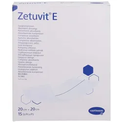 Zetuvit E Saugkompressen Steril 20x20 Cm