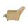 Polstermöbel Oelsa Fernsehsessel Sarah Flachgewebe 91 x 103 x 97 cm Orange elektrisch