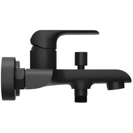 Ravak Flat Badewannenarmatur Schwarz Matt