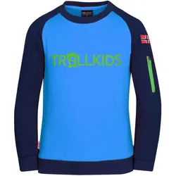 Kinder Sweatshirt Sandefjord Marineblau / Grün Gr. 86 - 13-18 Monate