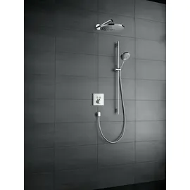 Hansgrohe ShowerSelect Thermostat Unterputz 2 Verbraucher, mattschwarz