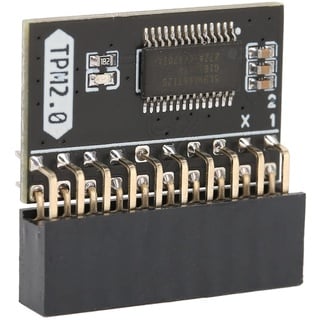 Pissente Asus Tpm 2.0 20Pin Asus Tpm Modul PCB Tpm 2.0 Verschlüsselungssicherheitsmodul 20Pin 2 10P Eigenständiger Kryptoprozessor Tpm 2.0 Modul für Win11 für Gigabyte für Asus