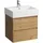Laufen LANI Waschtischunterbau, 2 Schubladen, SoftClose, 585x515x445mm, H4035321122671, Farbe: Wildeiche