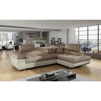 yourhouse24 Ecksofa ANTON L-form Schlafsofa Wohnlandschaft Links Rechts Couch Bettkasten