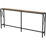 Vicco Lima Konsolentisch 174 x 20 x 77 cm braun