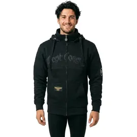 West Coast Choppers Hoodie Schwarz S