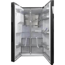 Samsung RS80F66KBFEF Side-by-Side (635 l, 1784 mm hoch, Schwarz)