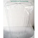 RIDDER Duschvorhang 210 x 170 cm transparent