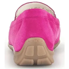 Gabor Comfort Schuhe Mokassins Wildleder Gummizug Komfort