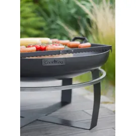 Cook King Feuerschale VIKING Ø 100 cm Schwarz