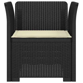 vidaXL 1-Sitzer Sessel 1 x 1 x 1 cm grau