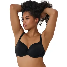 LISCA Schalen-BH "Schalen BH Gracia", Damen, Gr. 80, Cup G, schwarz, Stoff, Obermaterial: 81% Polyamid PA. 16% Elasthan EL. 3% Polyester PES., BHs Schalen-BH