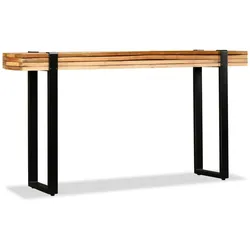 vidaXL Konsolentisch Recyceltes Holz Längenverstellbar