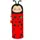 Legami Kawaii 2-in-1-Schultasche aus weichem Silikon Ladybug Rot