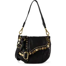 Campomaggi Gioachina Schultertasche Leder Schwarz