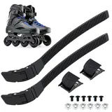 iplusmile 2er-Set Rollschuhschnalle Und Riemen für Rollschuhe, Ersatzschnallen für Inline Skates, Zubehör für Rollschuhe, Geeignet für Kinder Und Erwachsene