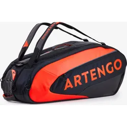 Tennistasche isolierend - XL Pro 12er Power schwarz/orange EINHEITSGRÖSSE