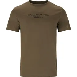 ENDURANCE Funktionsshirt Dipat olivgrün|braun|braun L