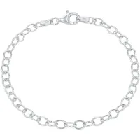 Amor Charm-Armband silberfarben 2038572 Größe 19 cm