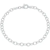 Amor Charm-Armband silberfarben 2038572 Größe 19 cm