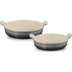 Tradition Collection Auflaufformen rund grau 2 St.