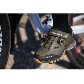 Northwave Spider Plus 3 Radschuhe (Größe 43, oliv)
