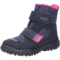 superfit Mädchen - Schuhe HUSKY Boot, Modern, BLAU/PINK 8020, 34