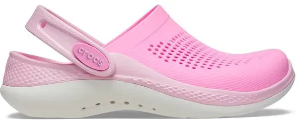 CROCS Kinder Clogs LiteRide 360 Clog K, Taffy Pink/Ballerina Pink, 11