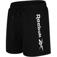 Reebok Badeshorts »"Yestin"«, mit elastischem Bund und Kordelzug, schwarz