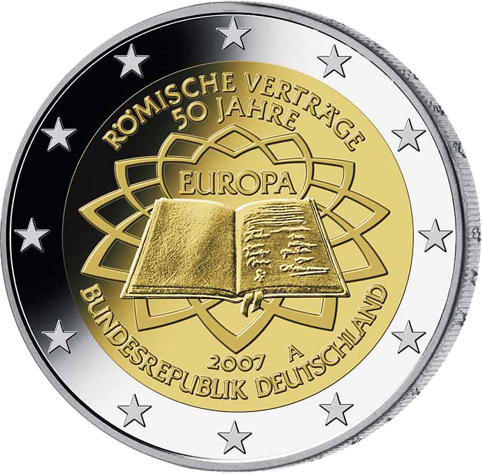5x2-Euro Römische Verträge